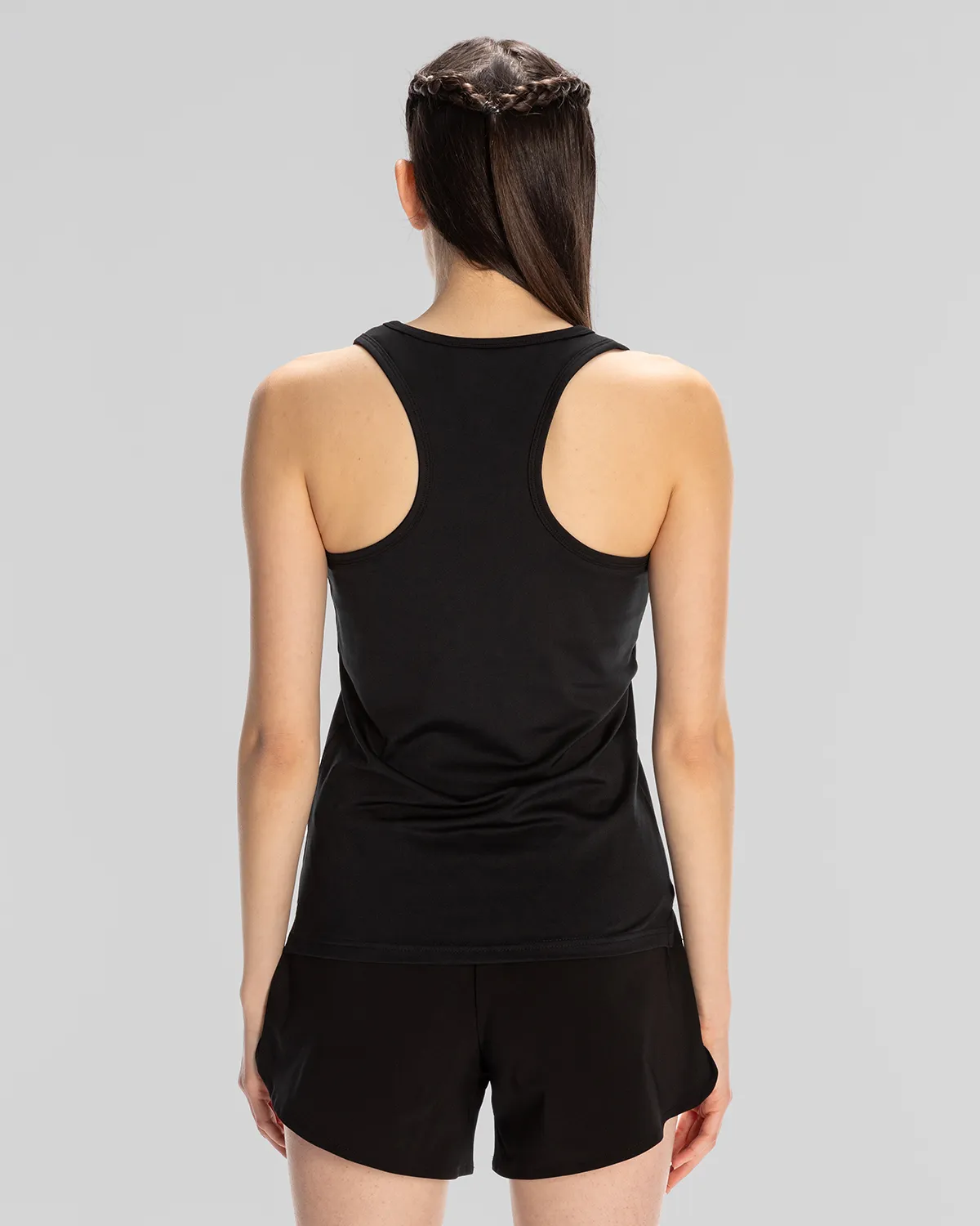 Siyah Survivor Woman Tank 1 Kadın Siyah-Kırmızı Regular Fit Atlet