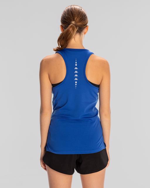 Mavi Survivor Woman Tank 3 Kadın Mavi Slim Fit Atlet - KAPPA® Türkiye