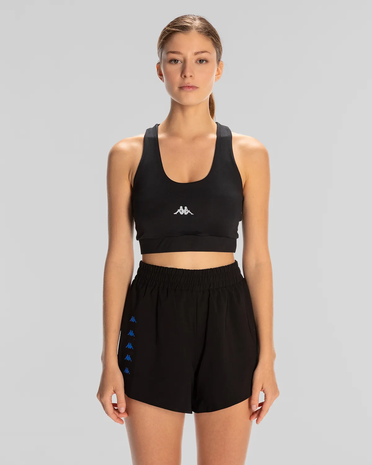 Siyah Survivor Woman Bra Kadın Siyah Regular Fit Sporcu Sütyeni