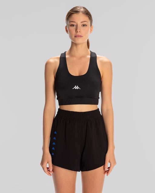 Siyah Survivor Woman Bra Kadın Siyah Regular Fit Sporcu Sütyeni - KAPPA® Türkiye