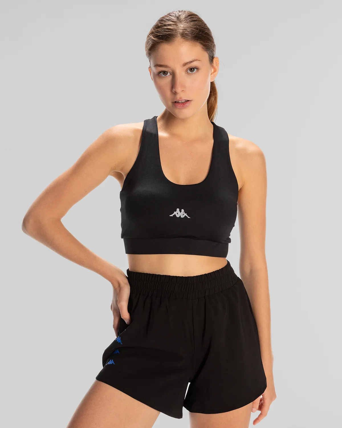 Siyah Survivor Woman Bra Kadın Siyah Regular Fit Sporcu Sütyeni