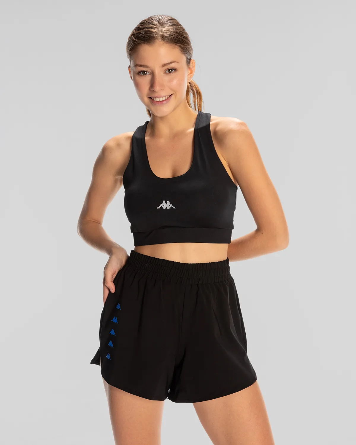 Siyah Survivor Woman Bra Kadın Siyah Regular Fit Sporcu Sütyeni