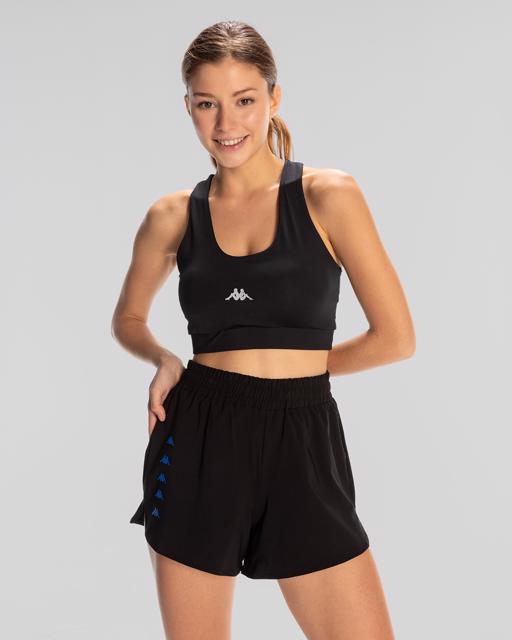 Siyah Survivor Woman Bra Kadın Siyah Regular Fit Sporcu Sütyeni - KAPPA® Türkiye