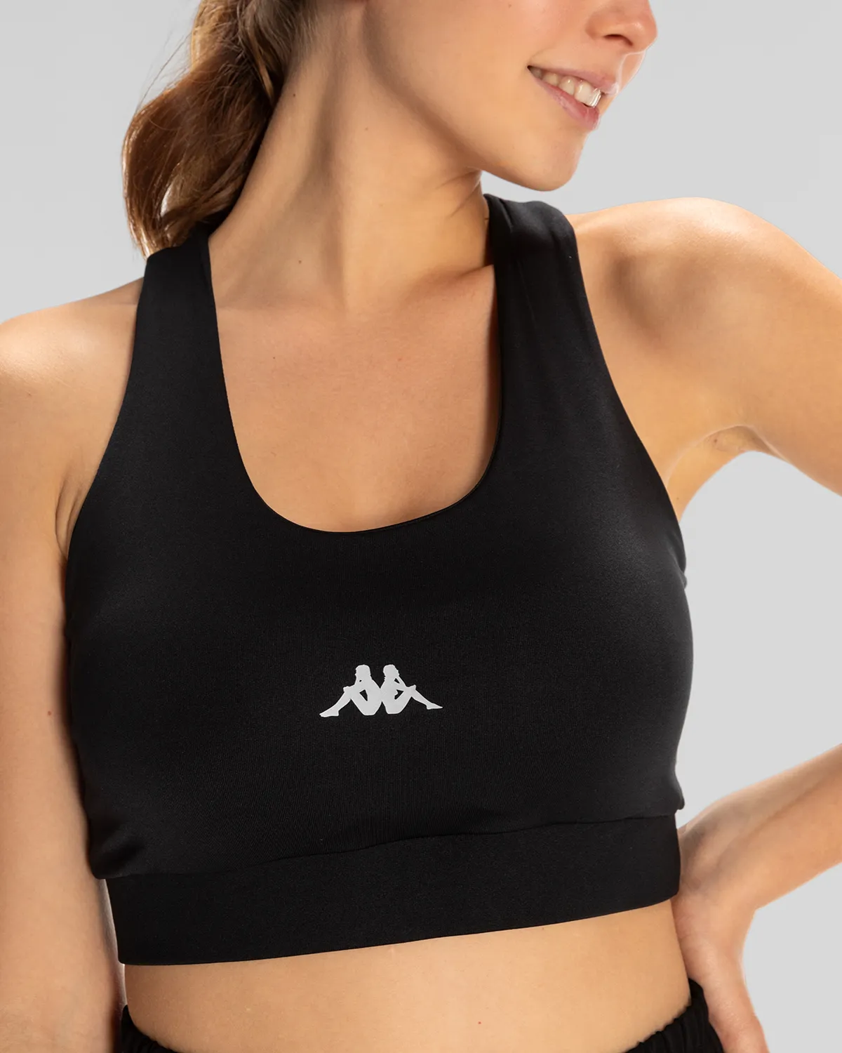 Siyah Survivor Woman Bra Kadın Siyah Regular Fit Sporcu Sütyeni