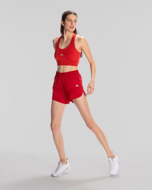 Kırmızı Survivor Woman Bra Kadın Kırmızı Regular Fit Sporcu Sütyeni - KAPPA® Türkiye