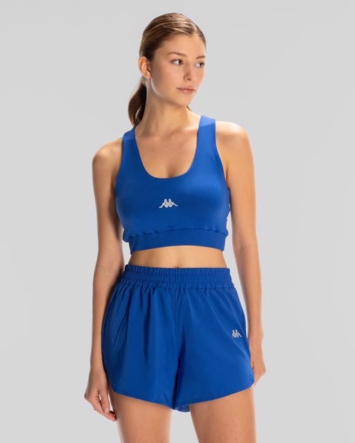 Mavi Survivor Woman Bra Kadın Mavi Regular Fit Sporcu Sütyeni - KAPPA® Türkiye