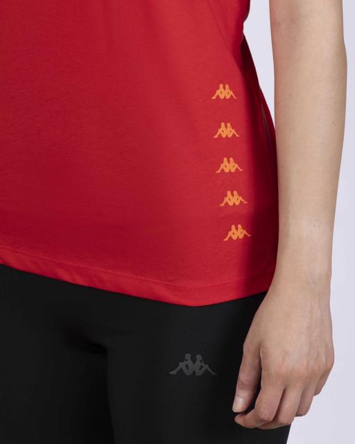 Kırmızı Survivor Woman Tank 2 Kadın Kırmızı-Turuncu Regular Fit Atlet - KAPPA® Türkiye