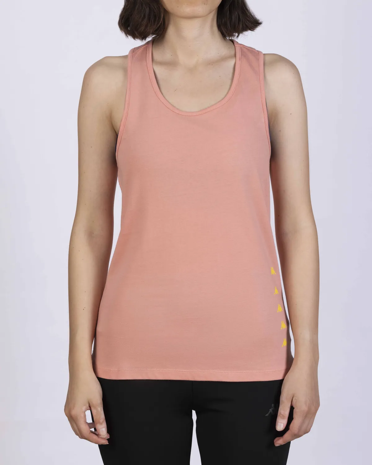 Pembe Survivor Woman Tank 2 Kadın Pembe-Sarı Regular Fit Atlet
