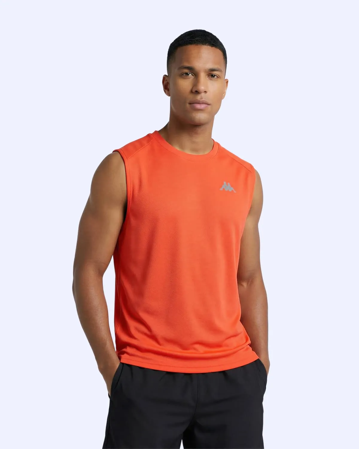Turuncu Edoro Tank Erkek Turuncu Regular Atlet