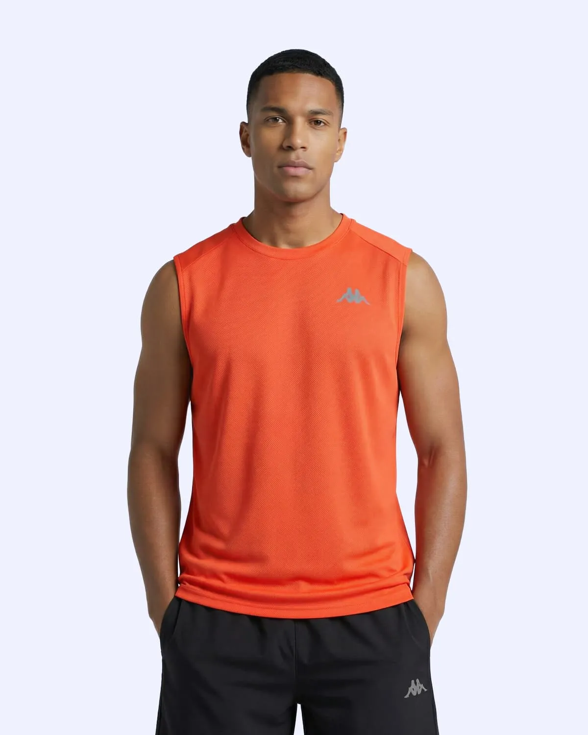 Turuncu Edoro Tank Erkek Turuncu Regular Atlet