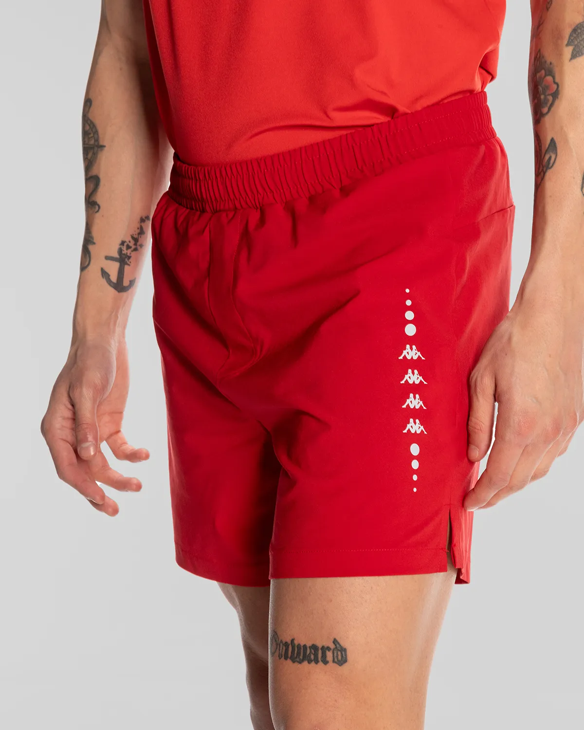 Kırmızı Edoro Short Erkek Kırmızı Regular Performance Şort