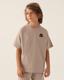 Bej-Authentic Caden Erkek Çocuk Bej Regular Fit Tişört