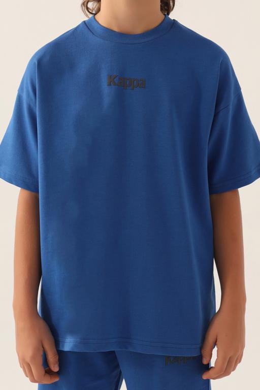 Mavi Authentic Caleb Erkek Çocuk Mavi Regular Fit Tişört - KAPPA® Türkiye