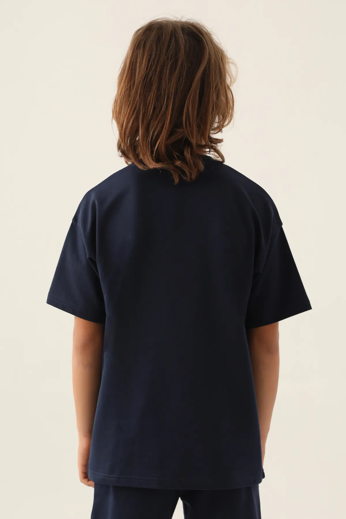 Mavi Authentic Caleb Erkek Çocuk Lacivert Regular Fit Tişört