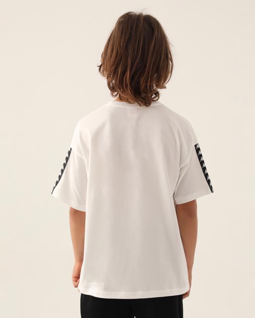 Bej Authentic Calvin Erkek Çocuk Ekru  Regular Fit Tişört - KAPPA® Türkiye