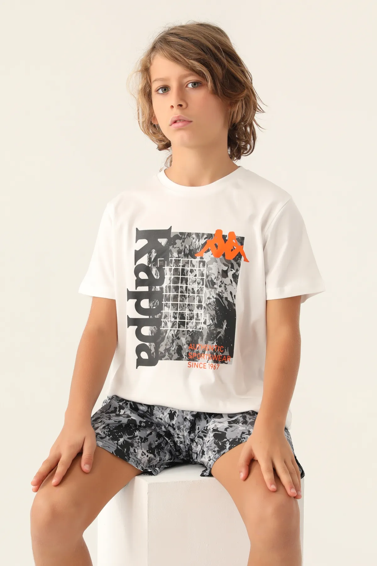 Beyaz Authentic Camden Erkek Çocuk Beyaz Regular Fit Tişört