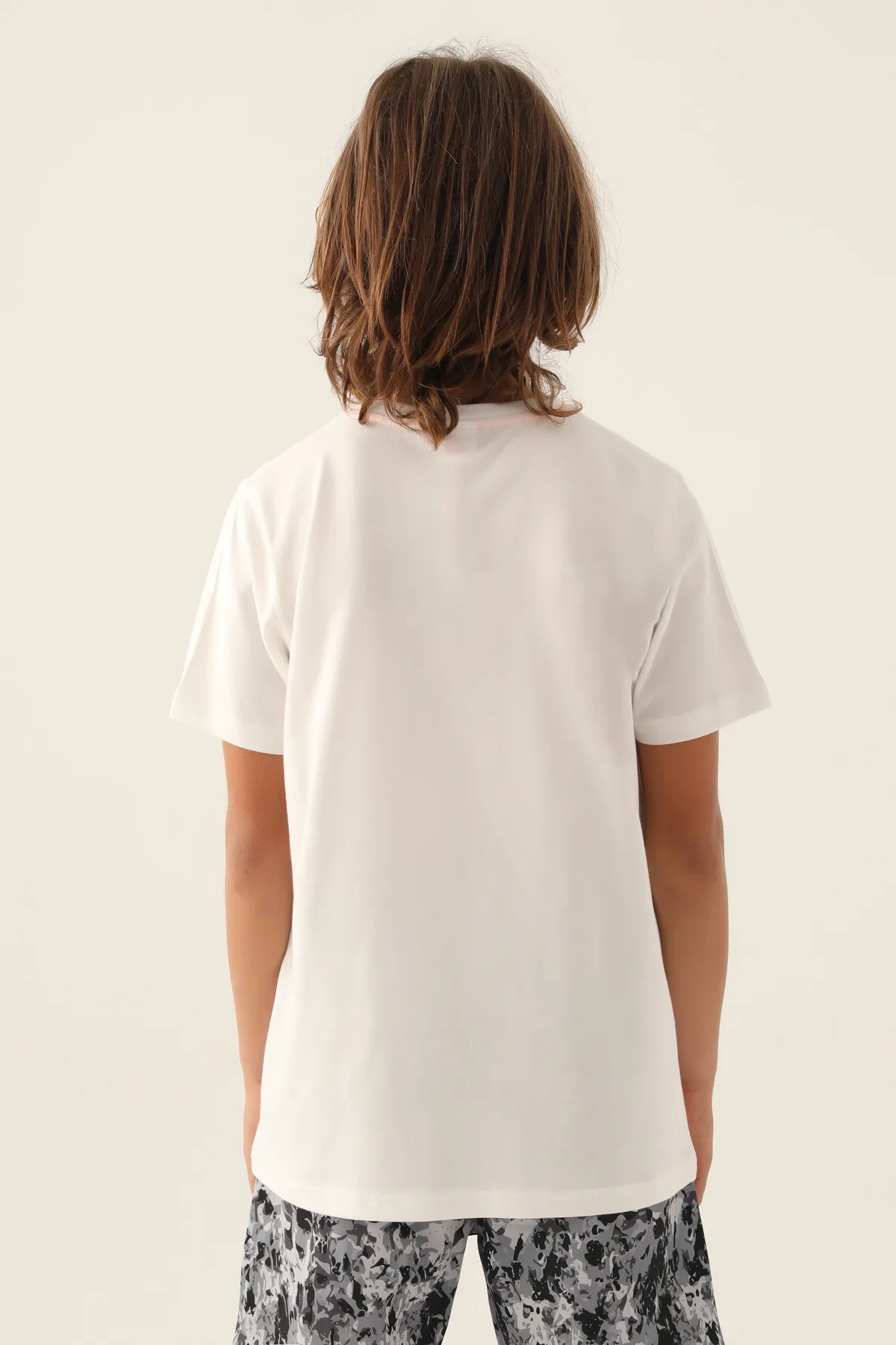 Beyaz Authentic Camden Erkek Çocuk Beyaz Regular Fit Tişört