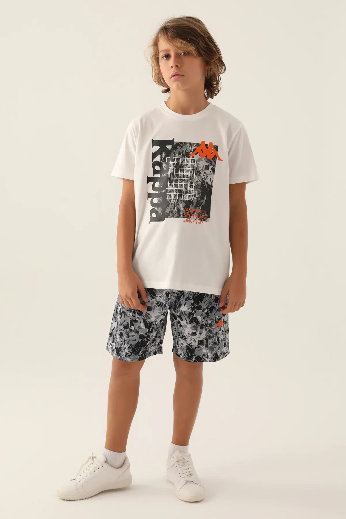 Beyaz Authentic Camden Erkek Çocuk Beyaz Regular Fit Tişört