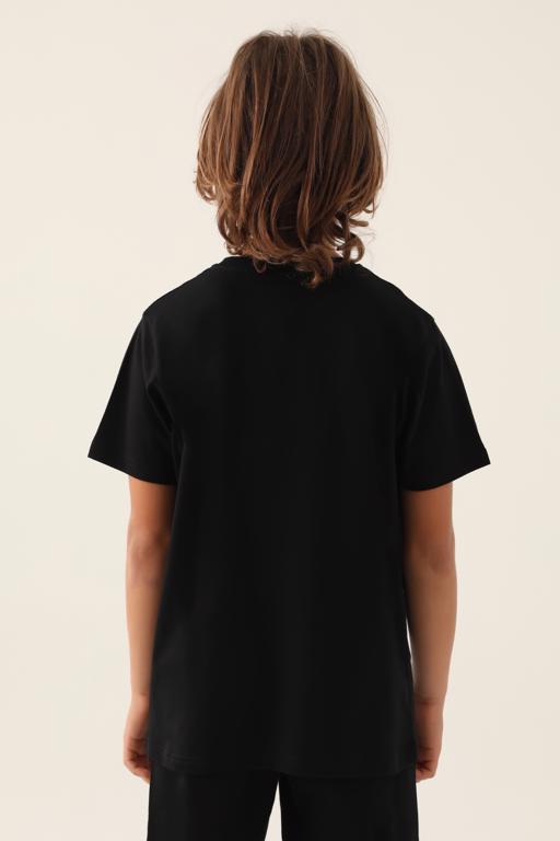 Siyah Authentic Cameron Erkek Çocuk Antrasit Regular Tişört - KAPPA® Türkiye