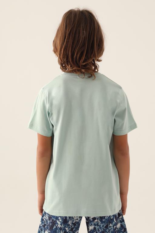 Yeşil Authentic Cameron Erkek Çocuk Yeşil Regular Fit Tişört - KAPPA® Türkiye