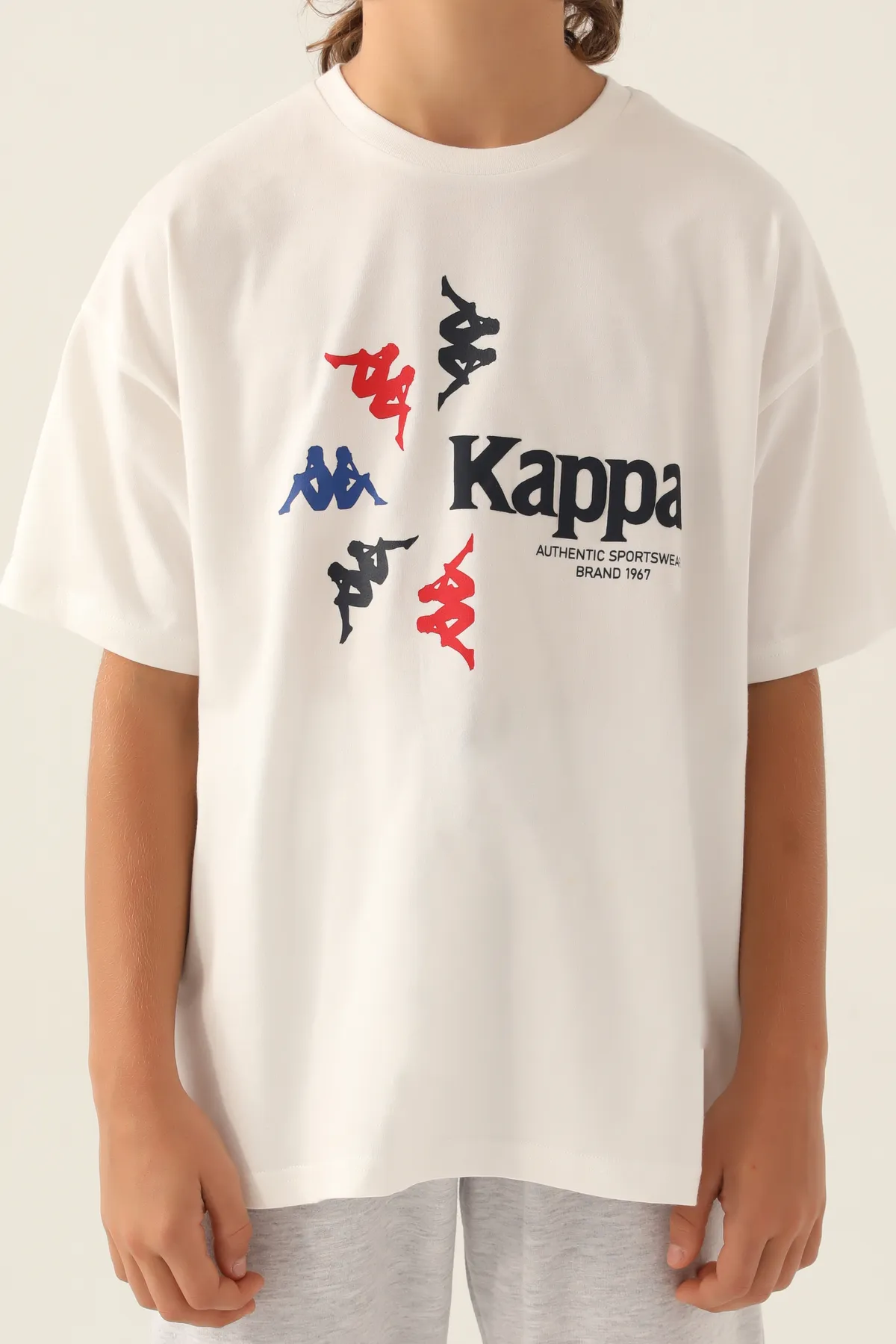 Bej Authentic Carl Erkek Çocuk Ekru  Regular Tişört