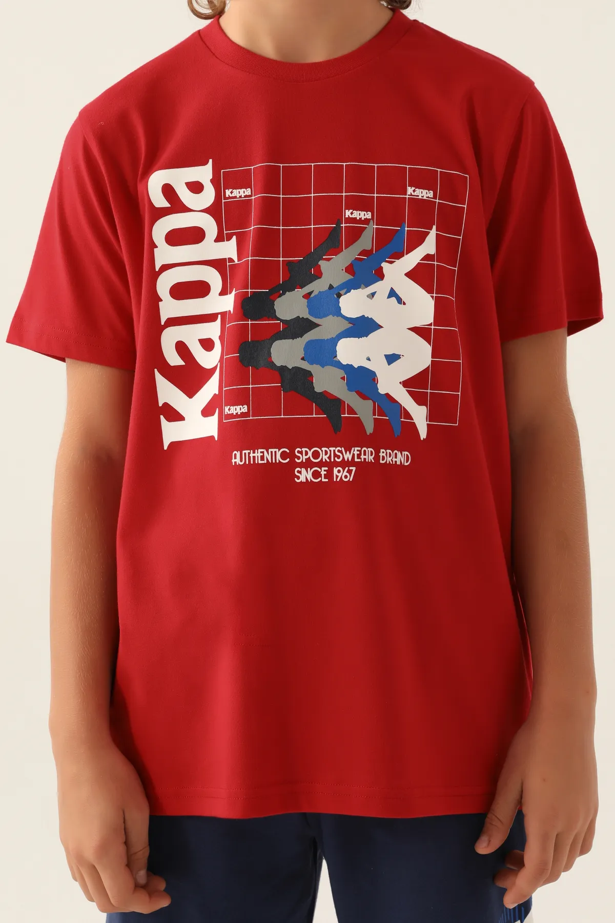 Kırmızı Authentic Carson Erkek Çocuk Kırmızı Regular Fit Tişört