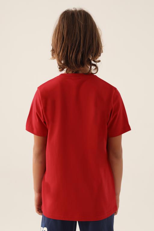 Kırmızı Authentic Carson Erkek Çocuk Kırmızı Regular Fit Tişört - KAPPA® Türkiye