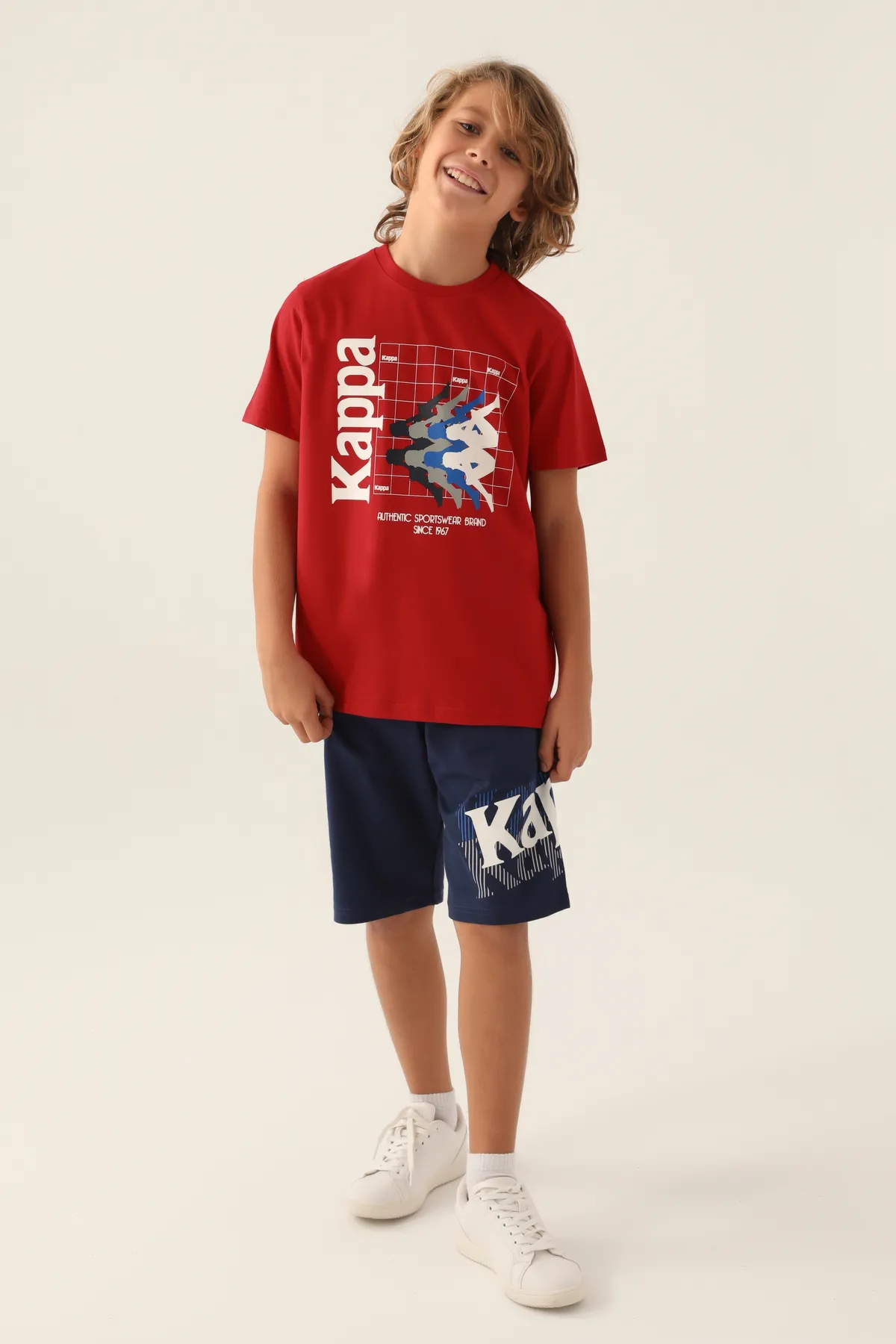 Kırmızı Authentic Carson Erkek Çocuk Kırmızı Regular Fit Tişört