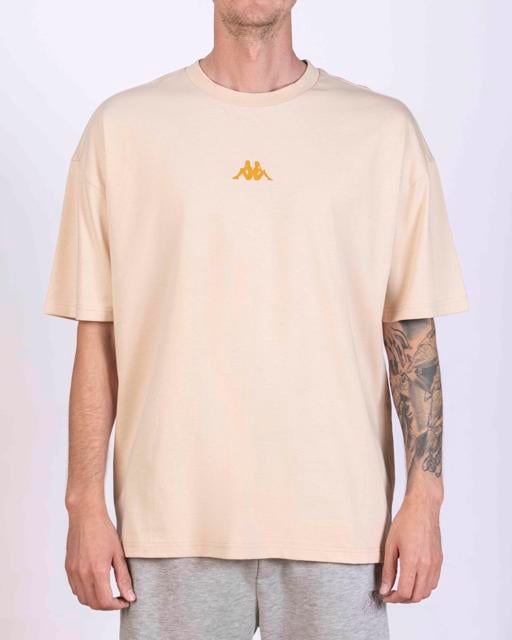 Bej Authentic Asterys Erkek Bej Regular Fit Tişört - KAPPA® Türkiye