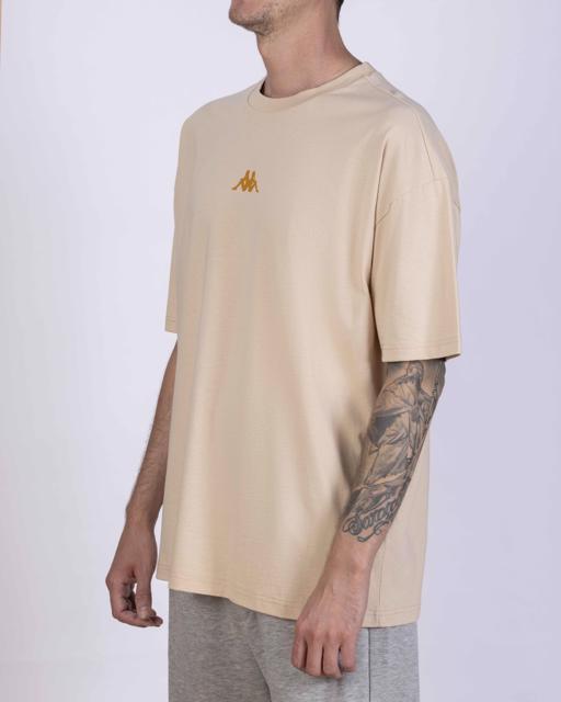 Bej Authentic Asterys Erkek Bej Regular Fit Tişört - KAPPA® Türkiye