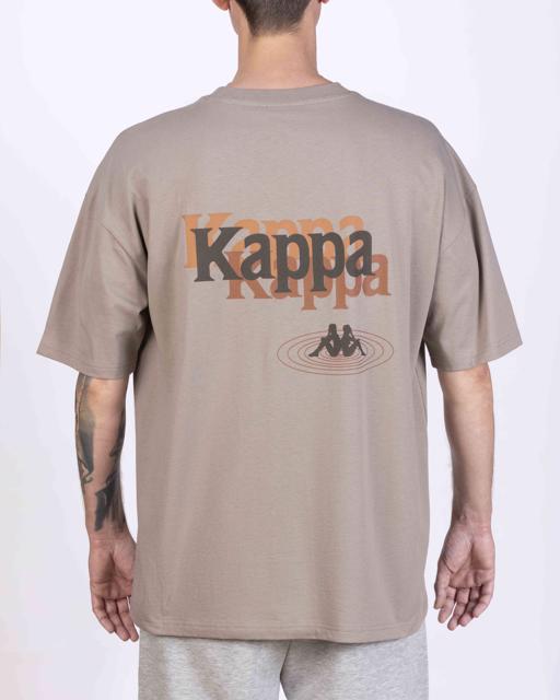 Kahverengi Authentic Asterys Erkek Kahverengi Regular Fit Tişört - KAPPA® Türkiye