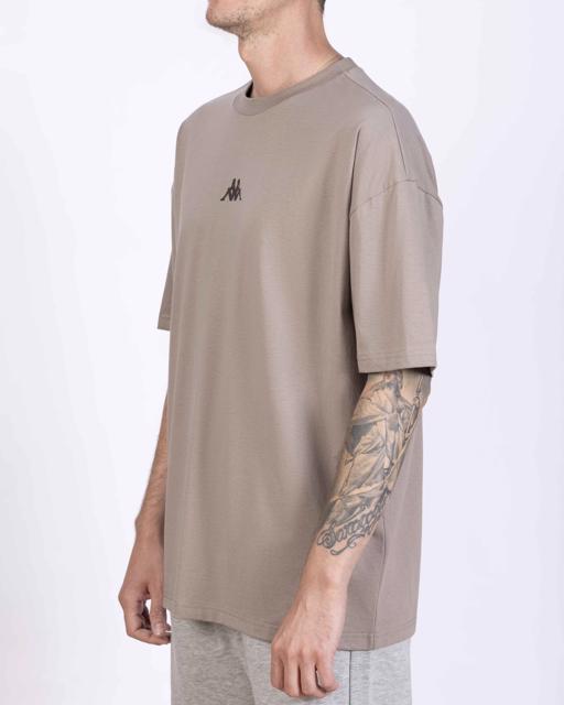 Kahverengi Authentic Asterys Erkek Kahverengi Regular Fit Tişört - KAPPA® Türkiye