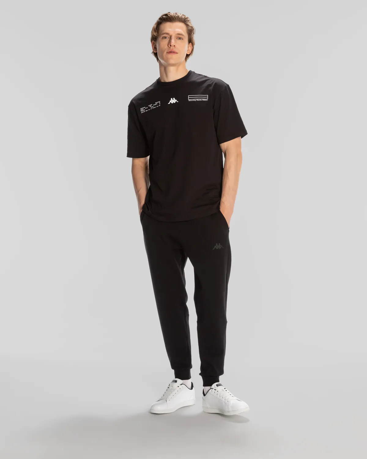 Siyah Authentic Alvin Erkek Siyah Comfort Fit Tişört