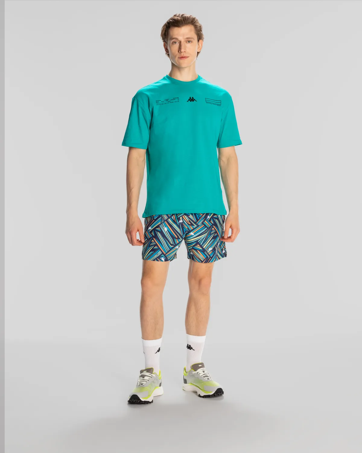 Yeşil Authentic Alvin Erkek Nane Yeşili Comfort Fit Tişört