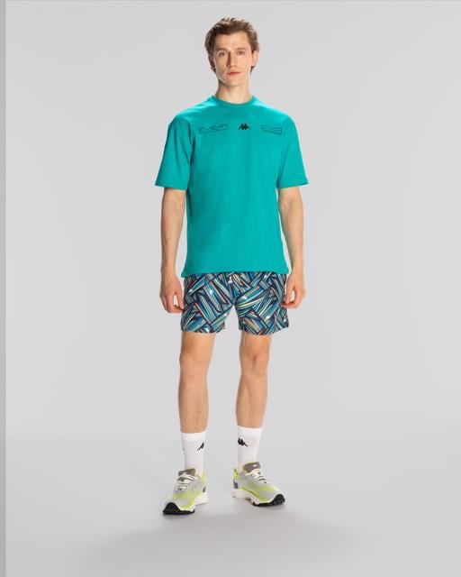 Yeşil Authentic Alvin Erkek Nane Yeşili Comfort Fit Tişört - KAPPA® Türkiye