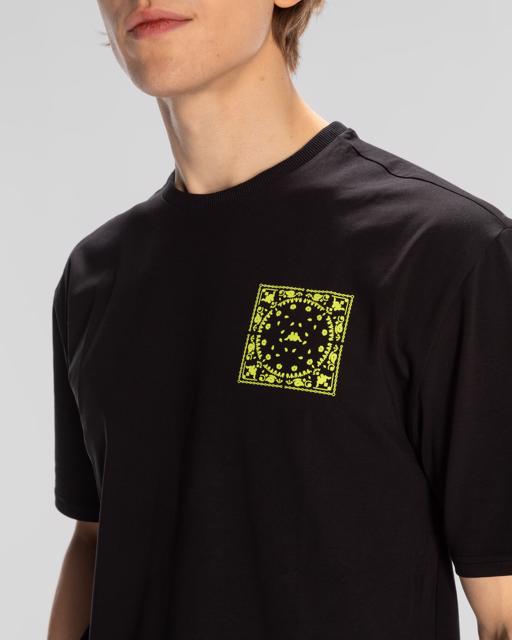 Siyah Authentic Vita Erkek Siyah Comfort Fit Tişört - KAPPA® Türkiye