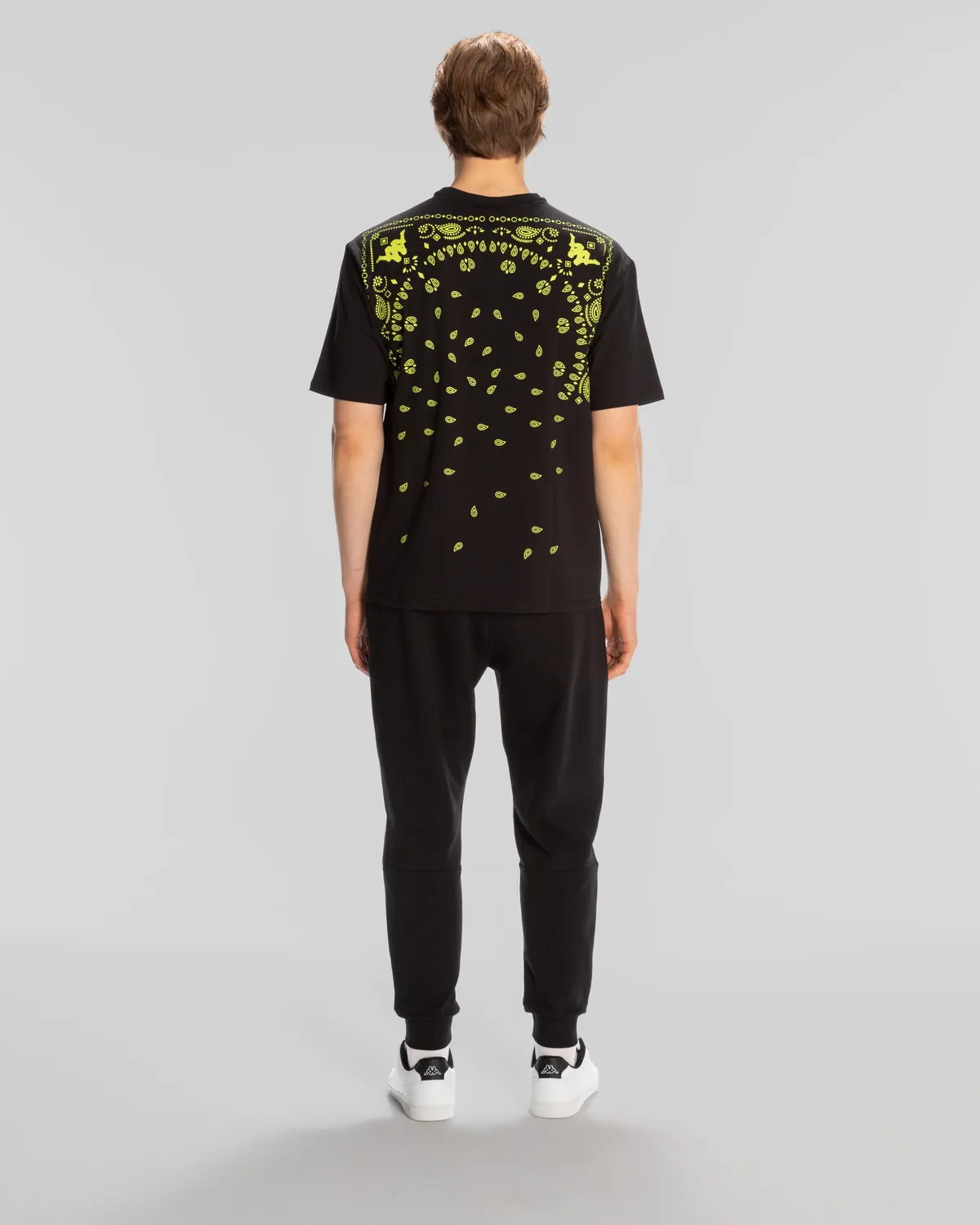 Siyah Authentic Vita Erkek Siyah Comfort Fit Tişört