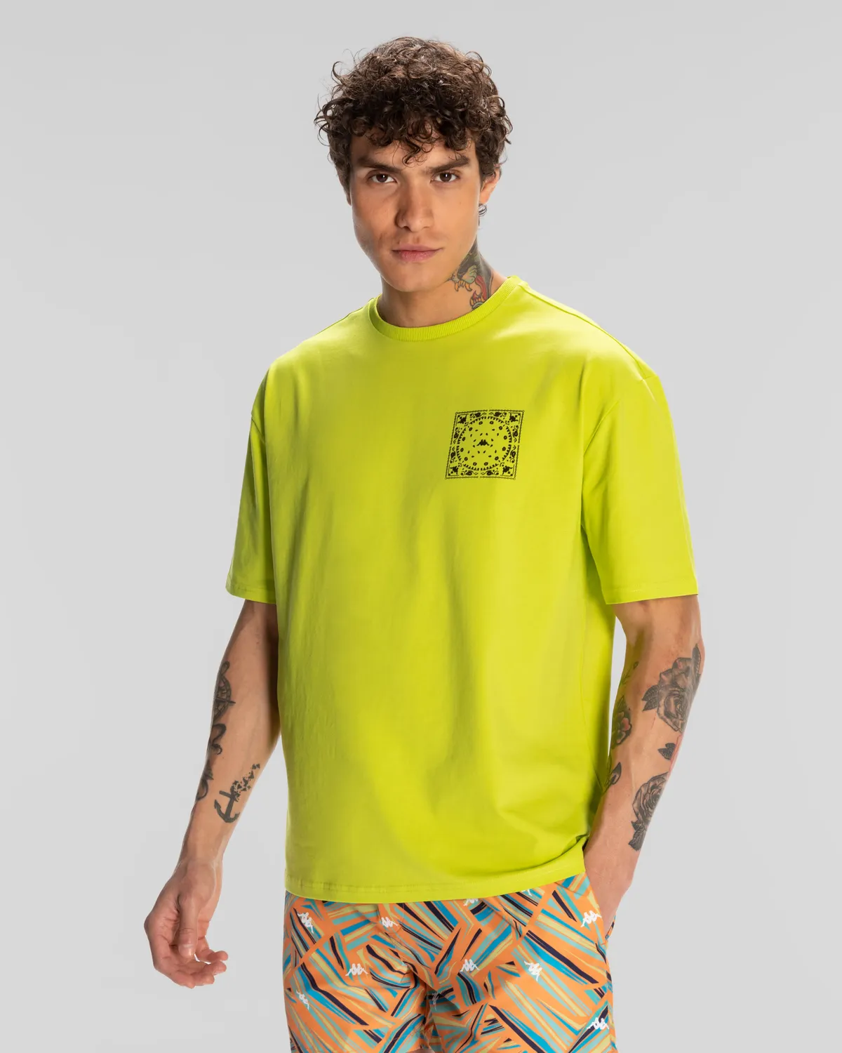 Yeşil Authentic Vita Erkek Yeşil Comfort Fit Tişört