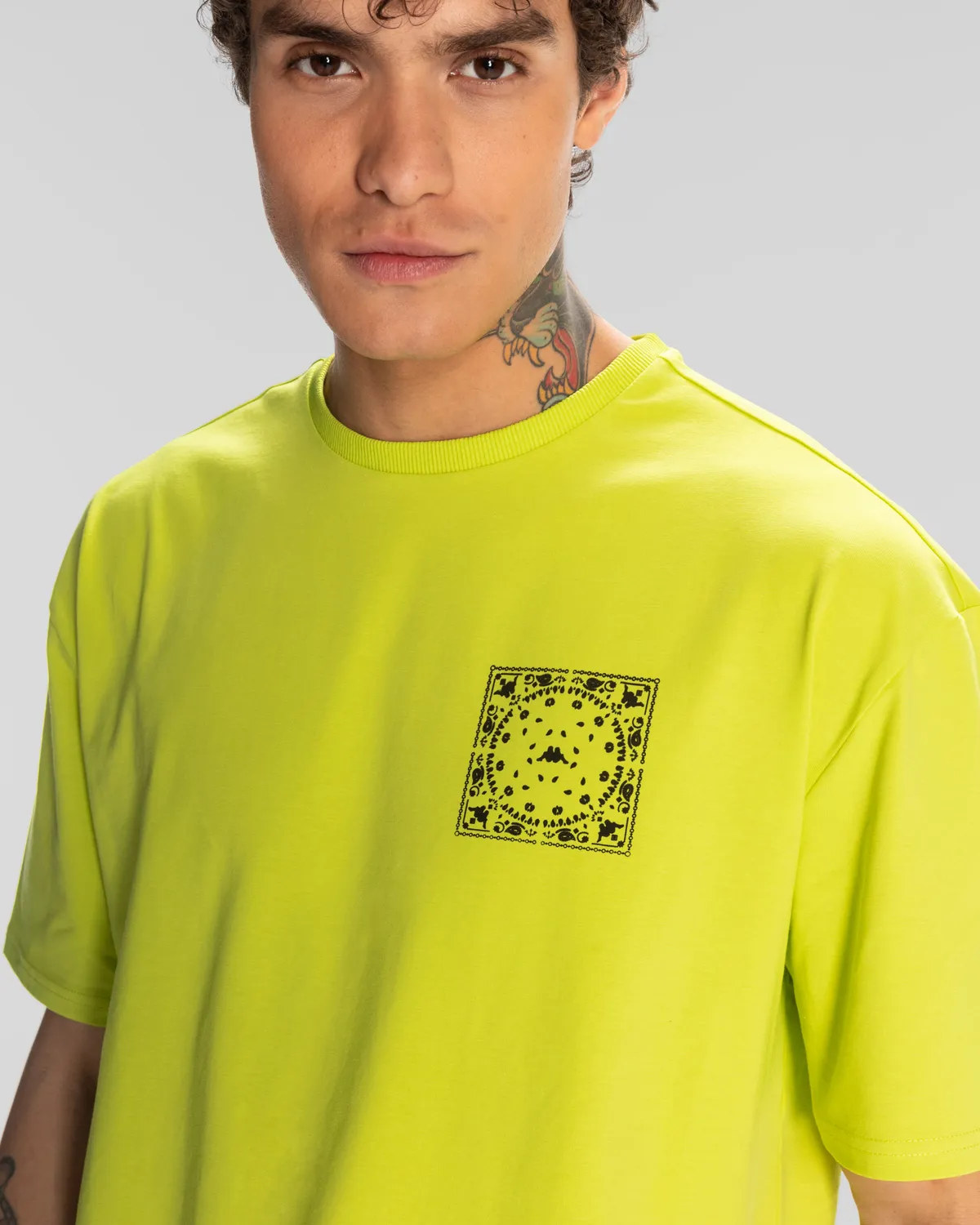 Yeşil Authentic Vita Erkek Yeşil Comfort Fit Tişört