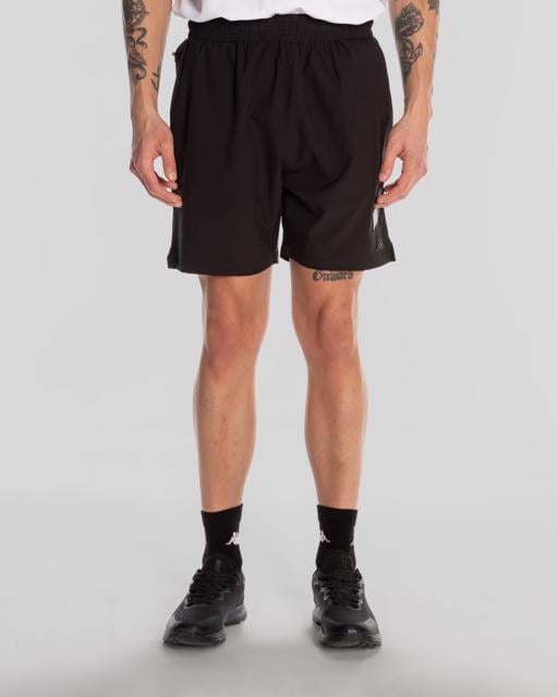 Siyah Kombat Victor Shorts Erkek Siyah Regular Fit Performance Şort - KAPPA® Türkiye