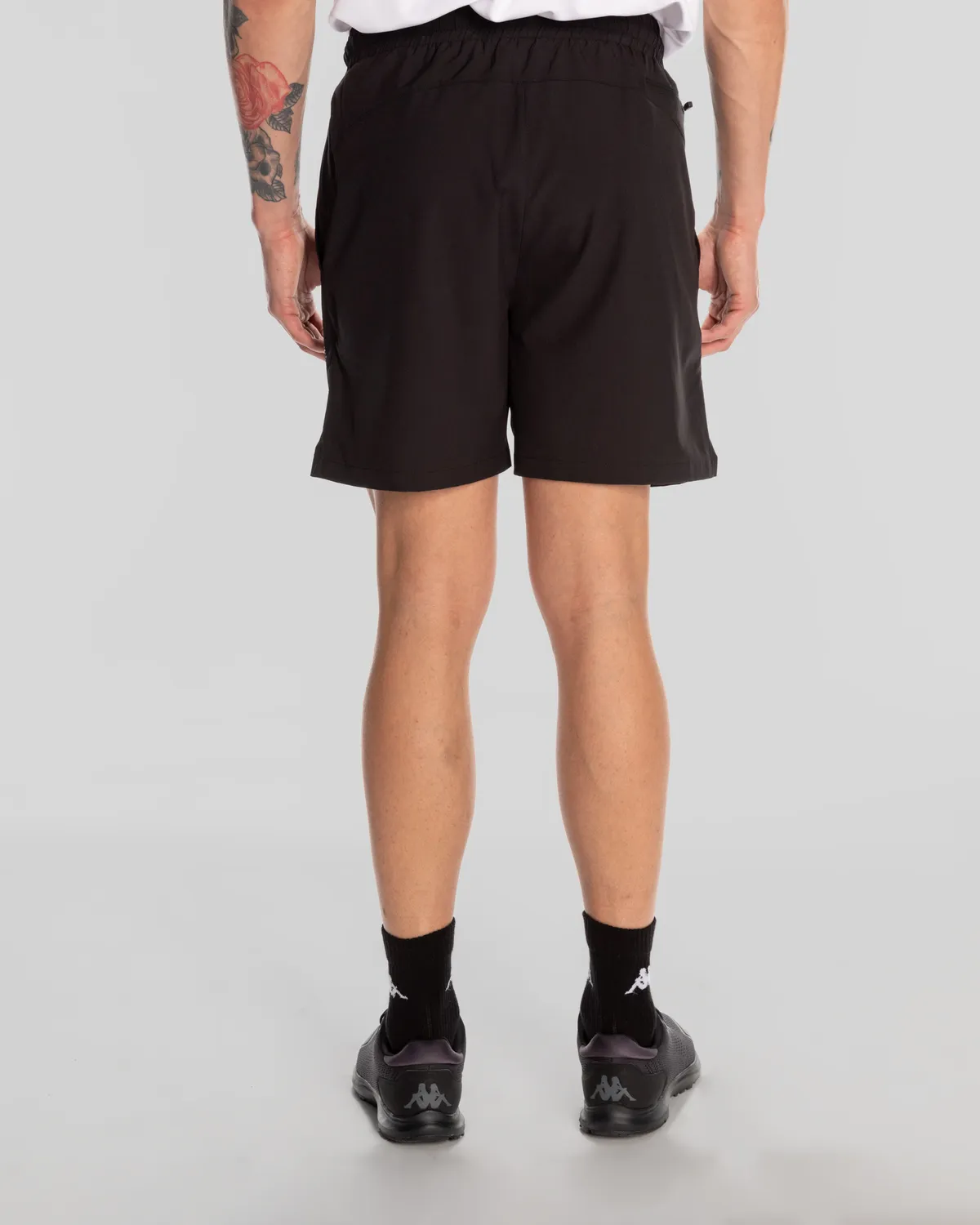 Siyah Kombat Victor Shorts Erkek Siyah Regular Fit Performance Şort