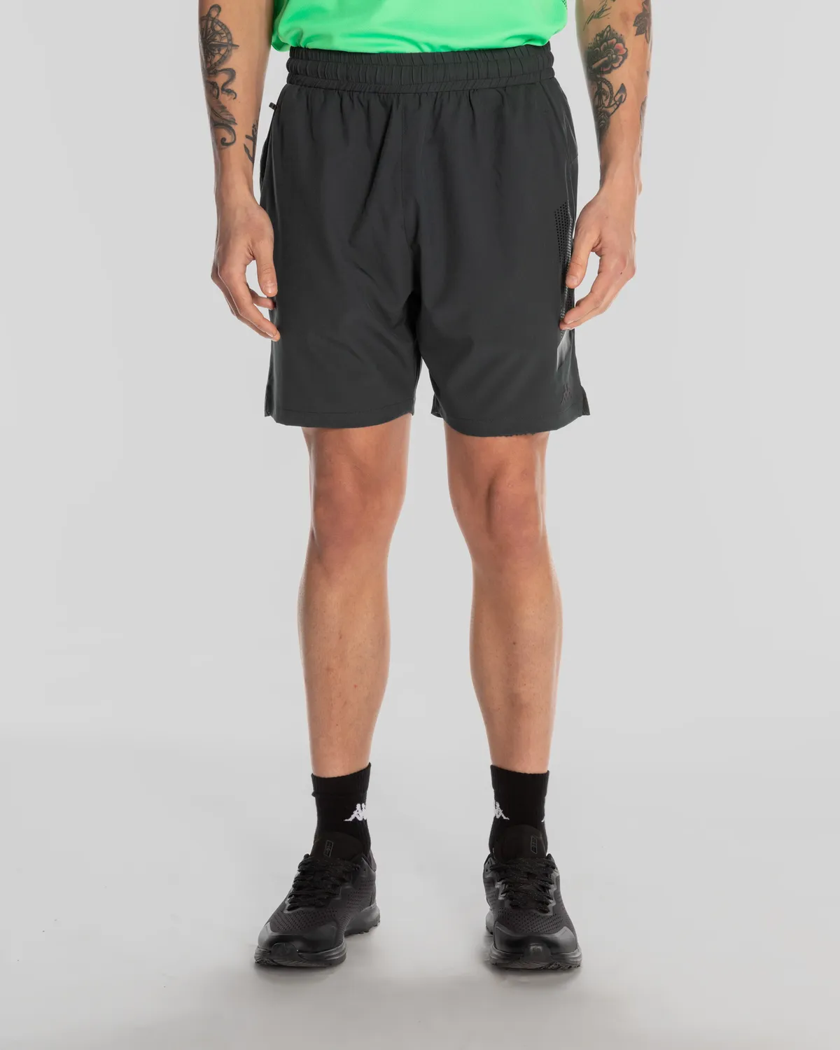 Gri Kombat Victor Shorts Erkek Volkanik Gri Regular Fit Performance Şort