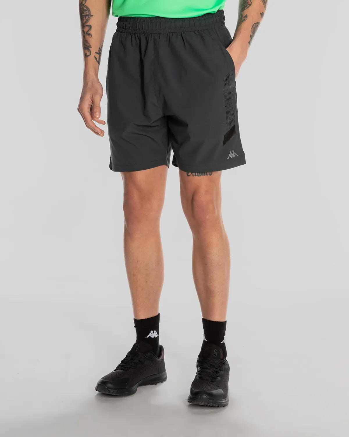 Gri Kombat Victor Shorts Erkek Volkanik Gri Regular Fit Performance Şort