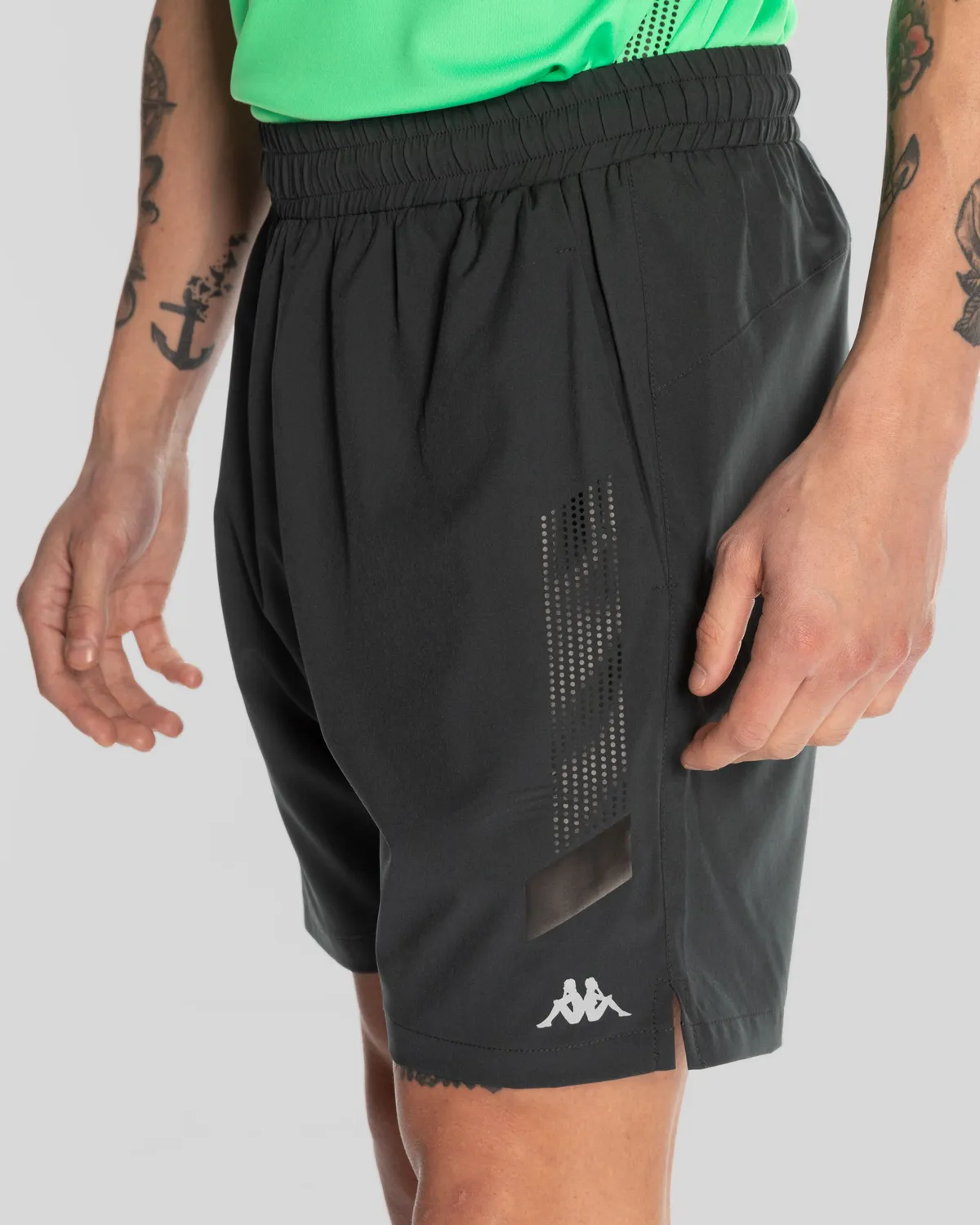 Gri Kombat Victor Shorts Erkek Volkanik Gri Regular Fit Performance Şort