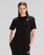 Kappa Authentic Shoshanna T-Shirt Kadın Siyah Regular Fit Tişört