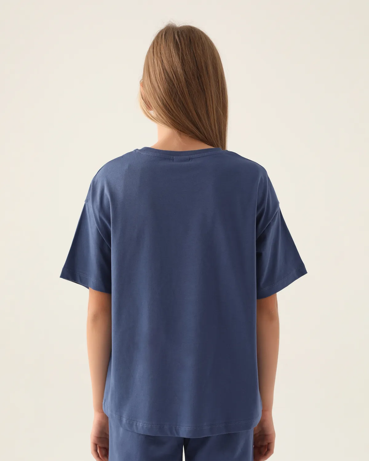 Mavi Logo Camryn Kız Çocuk Mavi Regular Fit Tişört