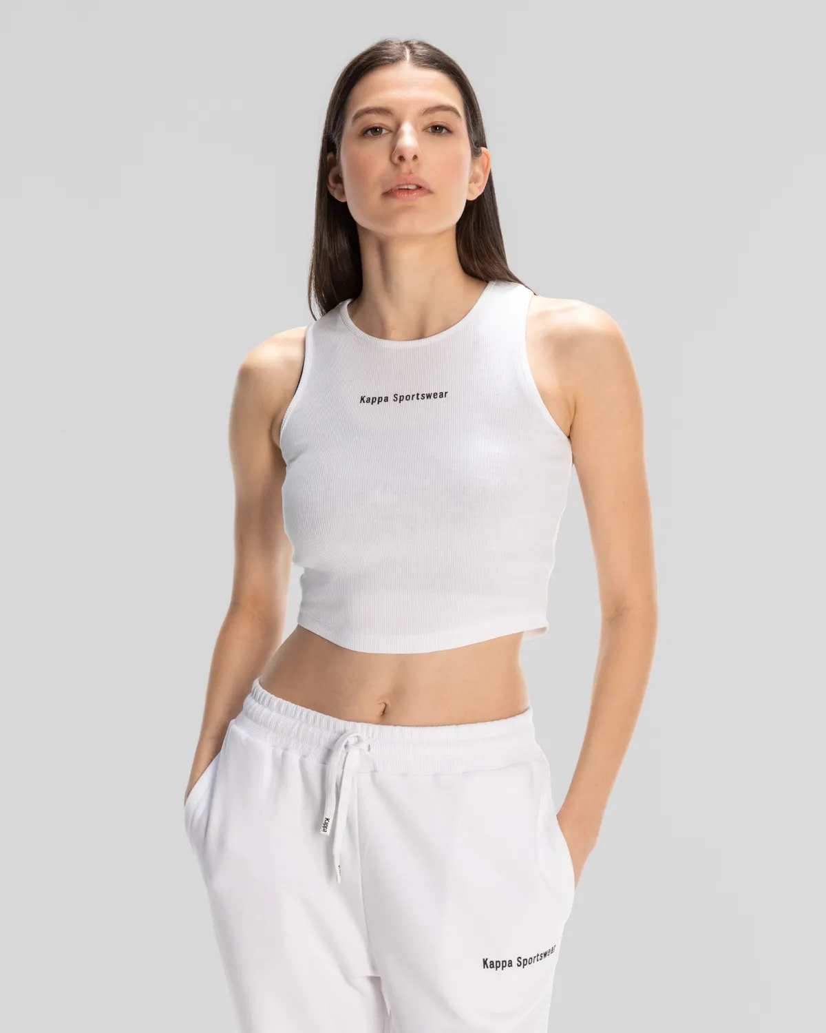 Beyaz Authentic Jessa-Wmn-Halter Top Kadın Beyaz Regular Fit Atlet