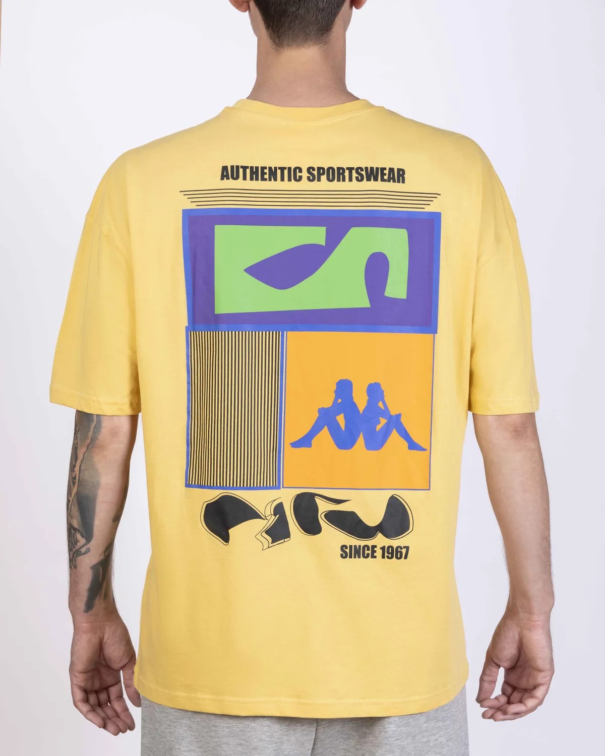 Sarı Authentic Goldes Erkek Sarı Regular Fit Tişört