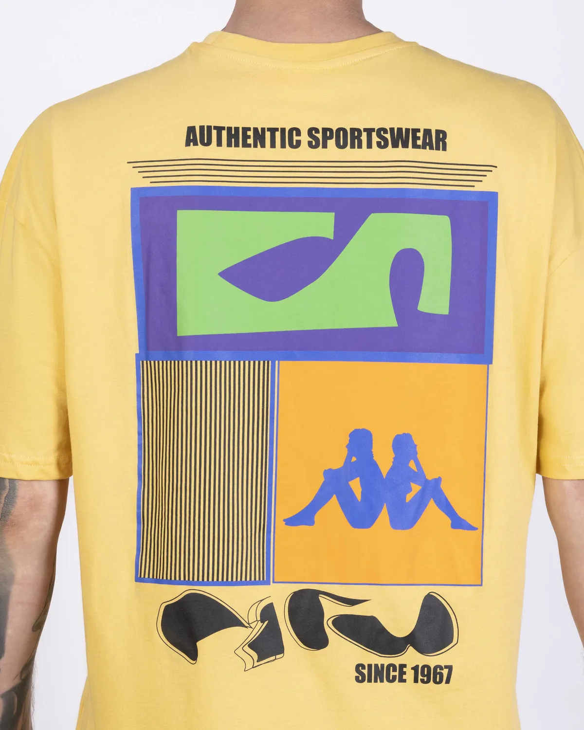 Sarı Authentic Goldes Erkek Sarı Regular Fit Tişört