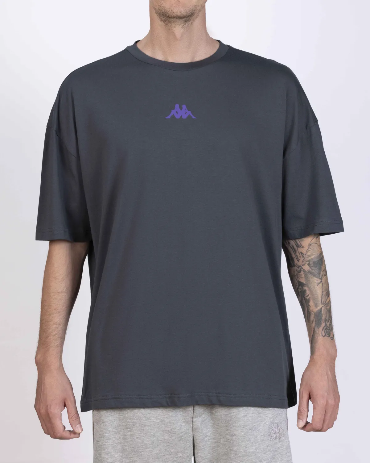 Siyah Authentic Goldes Erkek Antrasit Regular Fit Tişört